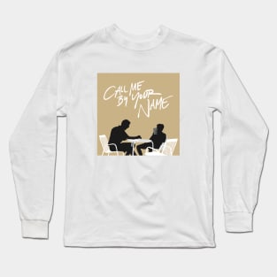 CMBYN Plaza Scene - Orange version Long Sleeve T-Shirt